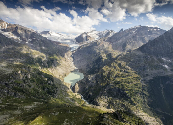 Totale Triftsee und Gletscher, Gadmental